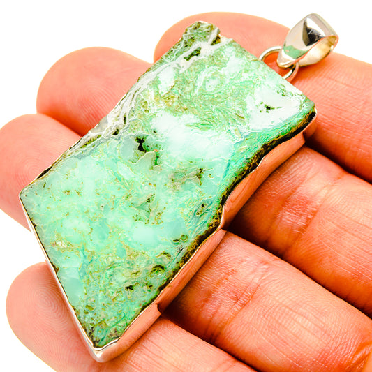 Chrysoprase Pendants handcrafted by Ana Silver Co - PD757986