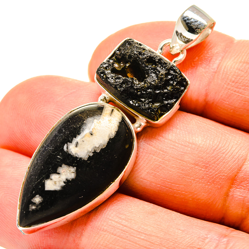 Pinolith Jasper Pendants handcrafted by Ana Silver Co - PD758027