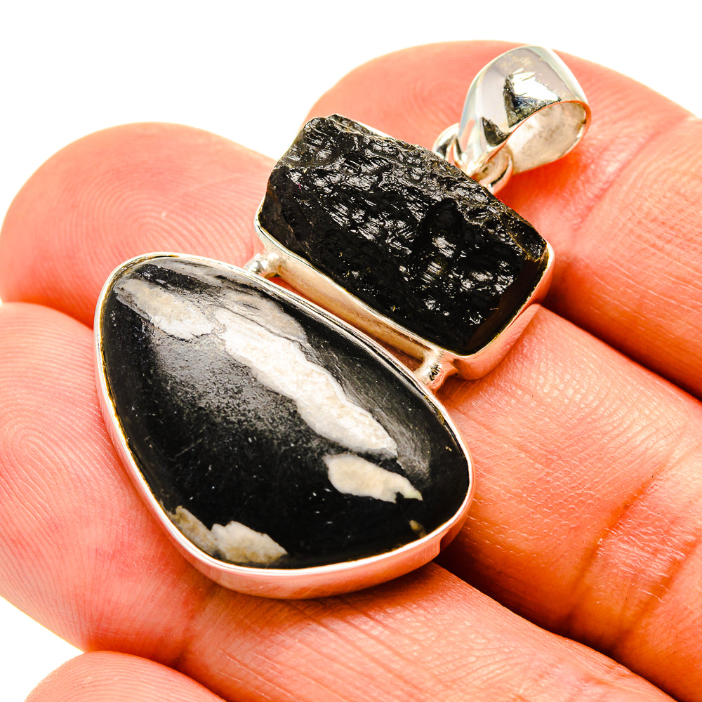 Pinolith Jasper Pendants handcrafted by Ana Silver Co - PD758034