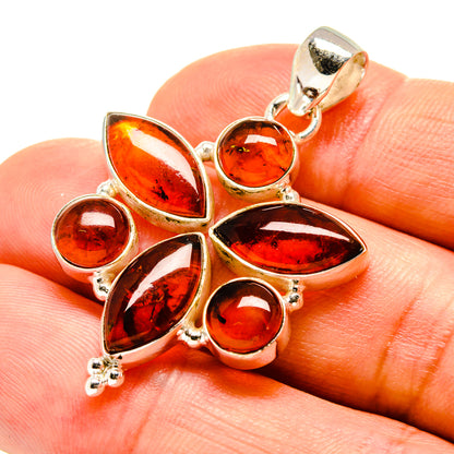 Baltic Amber Pendants handcrafted by Ana Silver Co - PD758035