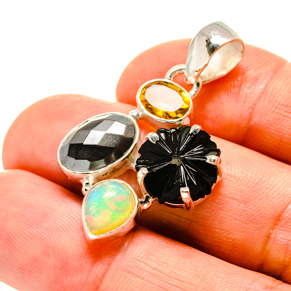 Hematite Pendants handcrafted by Ana Silver Co - PD758038