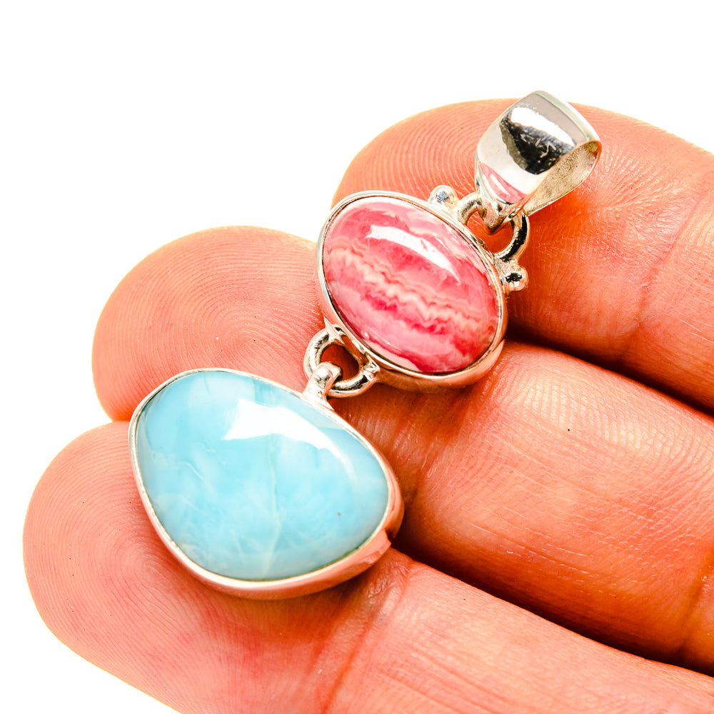 Larimar Pendants handcrafted by Ana Silver Co - PD758089