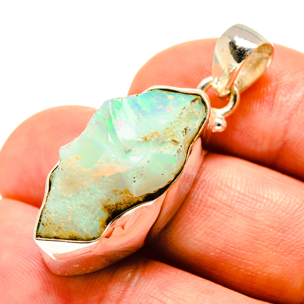 Ethiopian Opal Pendants handcrafted by Ana Silver Co - PD758091
