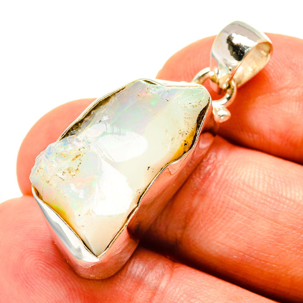 Ethiopian Opal Pendants handcrafted by Ana Silver Co - PD758099