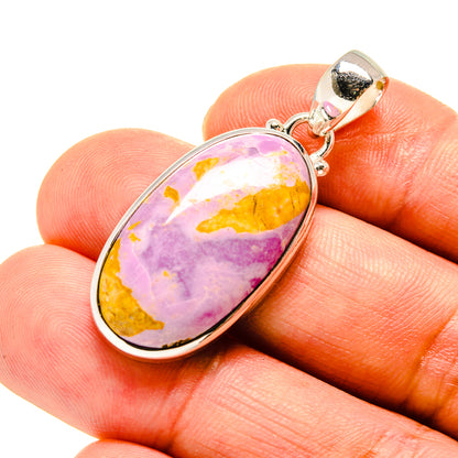 Phosphosiderite Pendants handcrafted by Ana Silver Co - PD758103