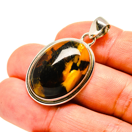 Amber Pendants handcrafted by Ana Silver Co - PD758104