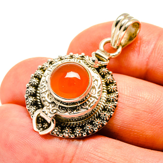 Carnelian Pendants handcrafted by Ana Silver Co - PD758109