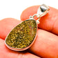 Spectro Pyrite Druzy Pendants handcrafted by Ana Silver Co - PD758113