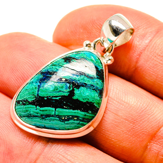 Chrysocolla Pendants handcrafted by Ana Silver Co - PD758115