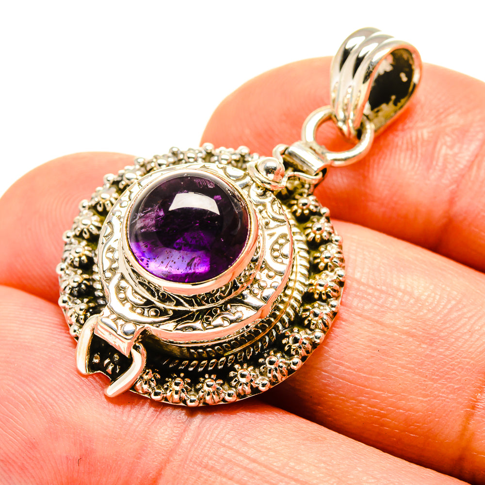 Amethyst Pendants handcrafted by Ana Silver Co - PD758128
