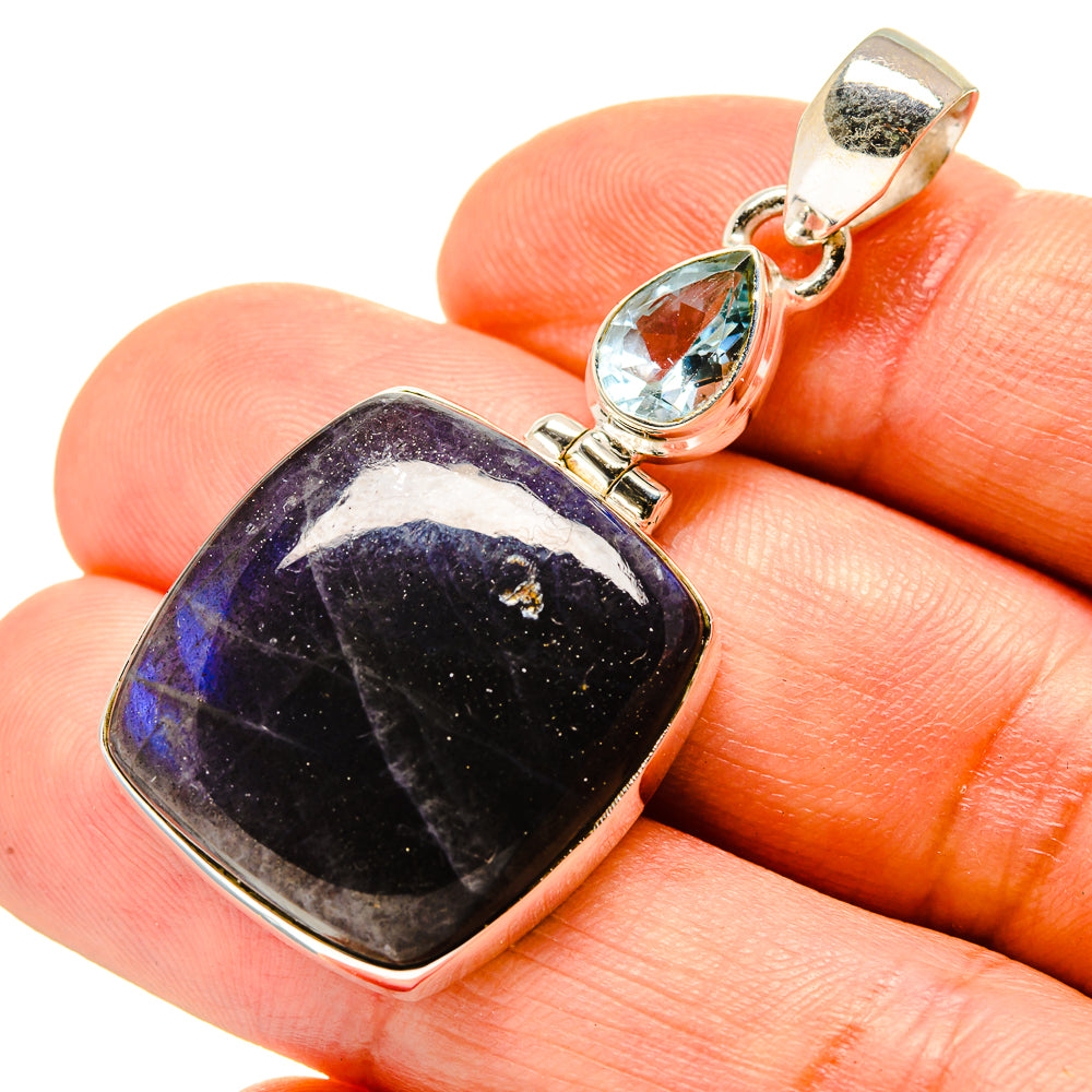 Labradorite Pendants handcrafted by Ana Silver Co - PD758140