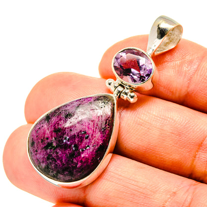 Russian Eudialyte Pendants handcrafted by Ana Silver Co - PD758145