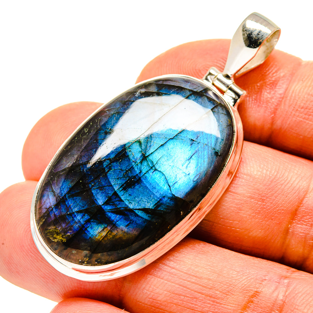Labradorite Pendants handcrafted by Ana Silver Co - PD758157