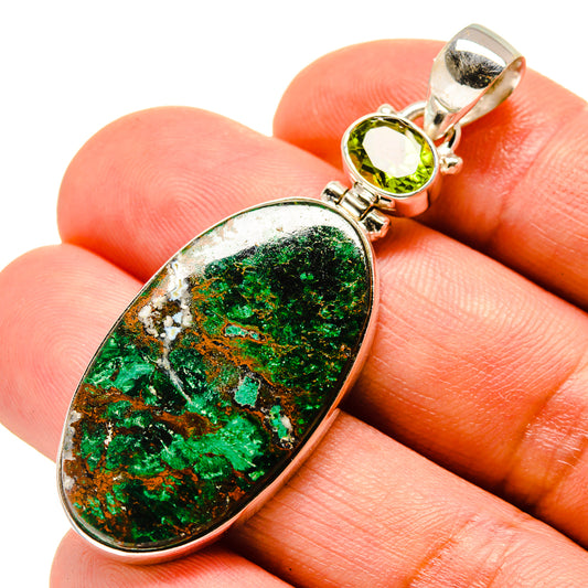 Chrysocolla Pendants handcrafted by Ana Silver Co - PD758176