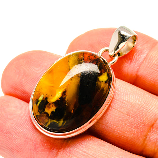Amber Pendants handcrafted by Ana Silver Co - PD758189