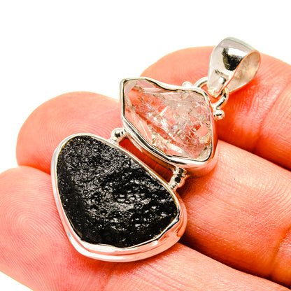 Tektite Pendants handcrafted by Ana Silver Co - PD758200