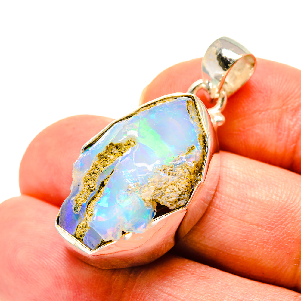 Ethiopian Opal Pendants handcrafted by Ana Silver Co - PD758206