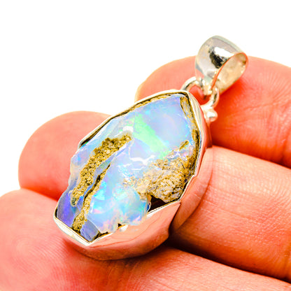 Ethiopian Opal Pendants handcrafted by Ana Silver Co - PD758206