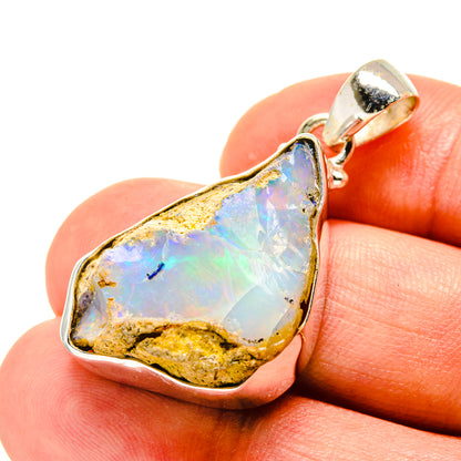 Ethiopian Opal Pendants handcrafted by Ana Silver Co - PD758207