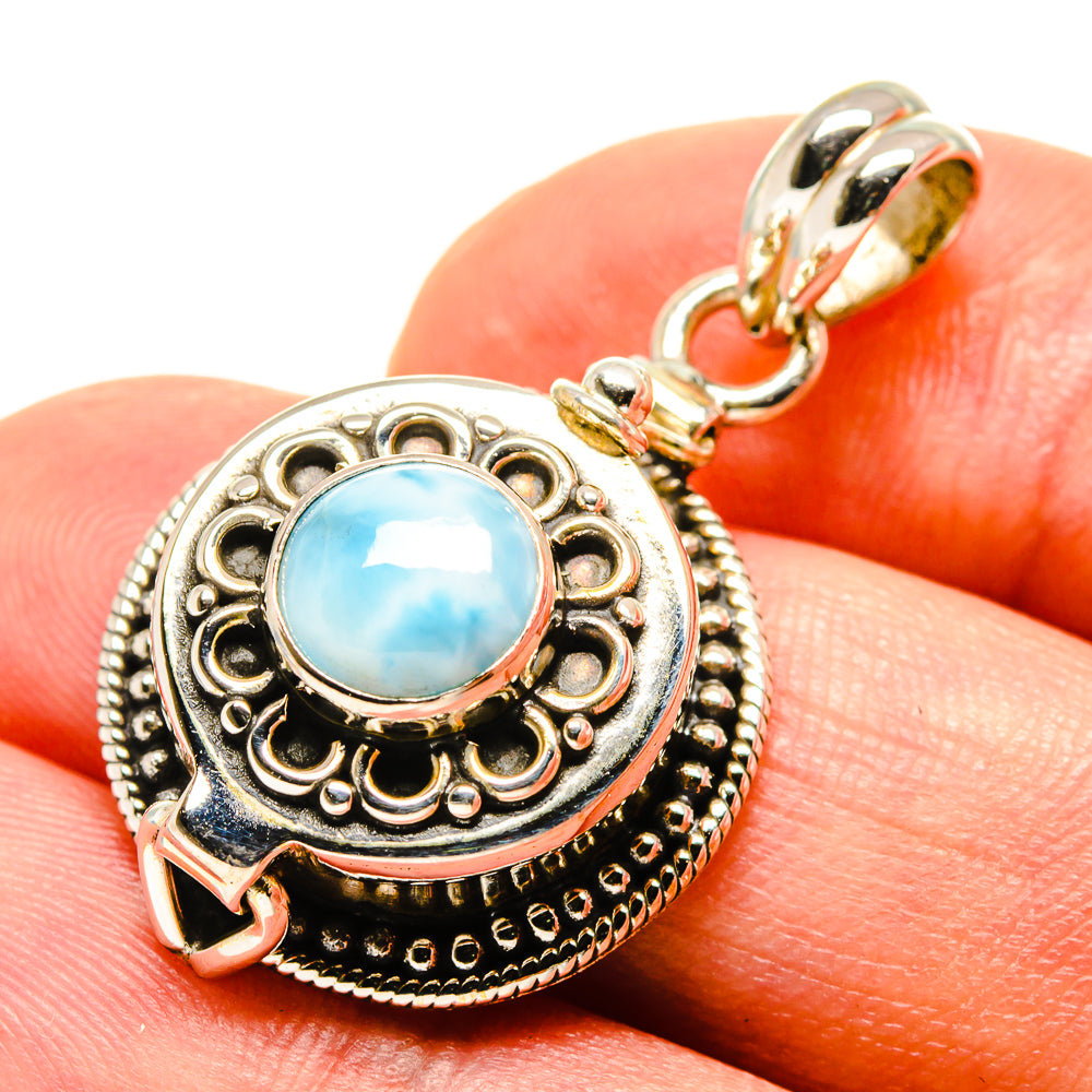 Larimar Pendants handcrafted by Ana Silver Co - PD758212