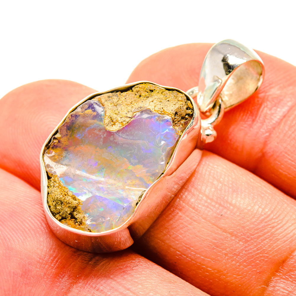 Ethiopian Opal Pendants handcrafted by Ana Silver Co - PD758234