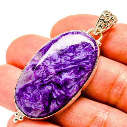 Charoite Pendants handcrafted by Ana Silver Co - PD758304