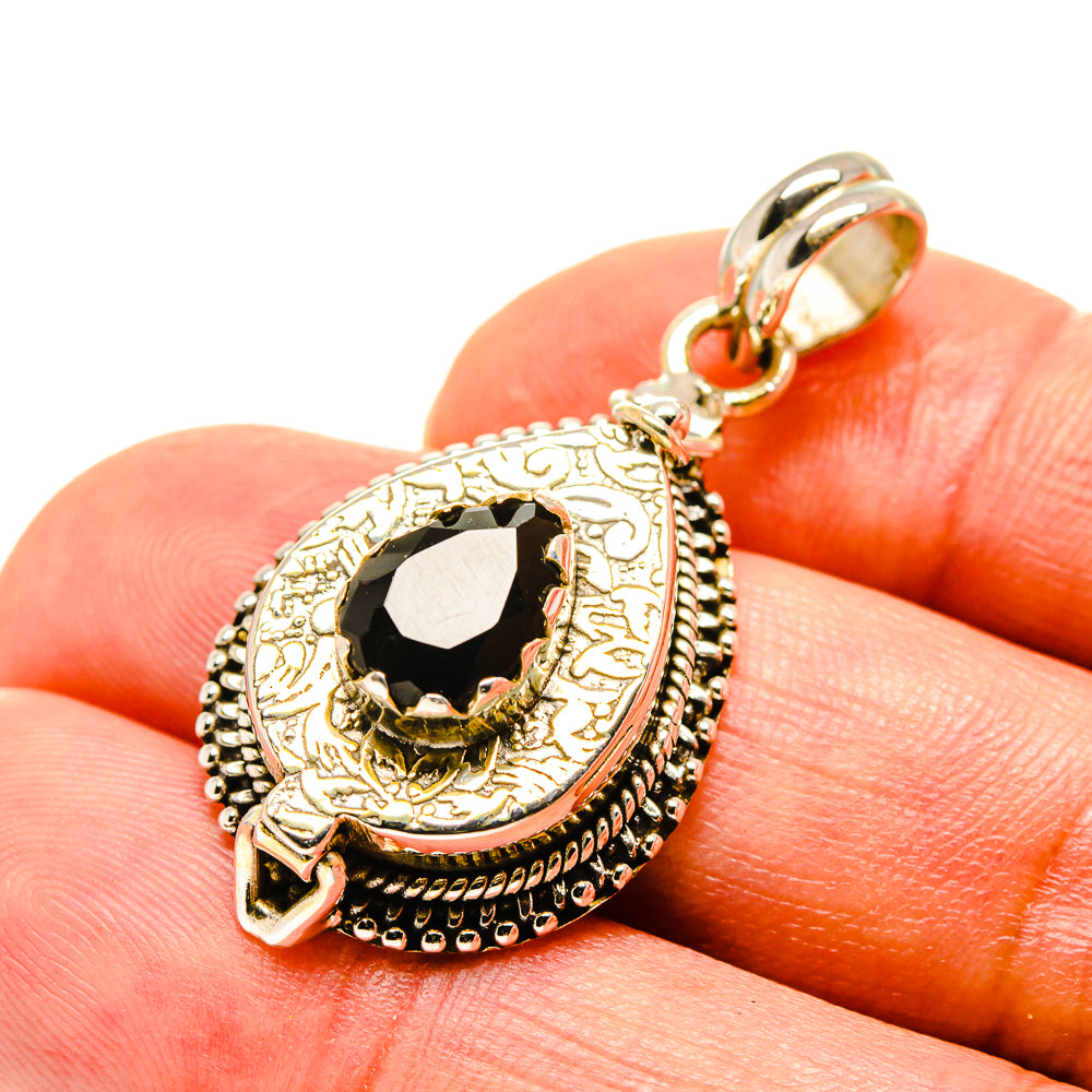 Black Onyx Pendants handcrafted by Ana Silver Co - PD758311