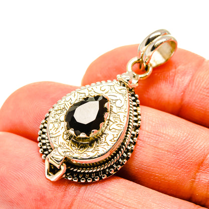 Black Onyx Pendants handcrafted by Ana Silver Co - PD758311