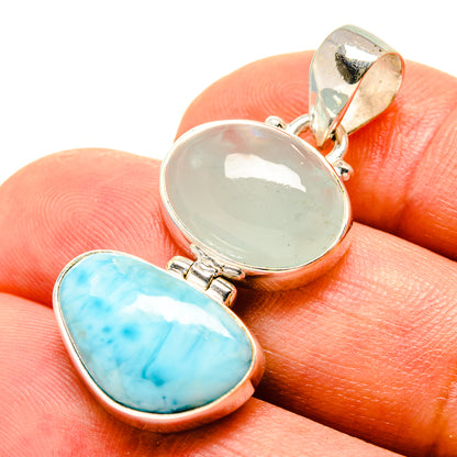 Larimar Pendants handcrafted by Ana Silver Co - PD758316