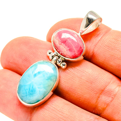 Larimar Pendants handcrafted by Ana Silver Co - PD758334