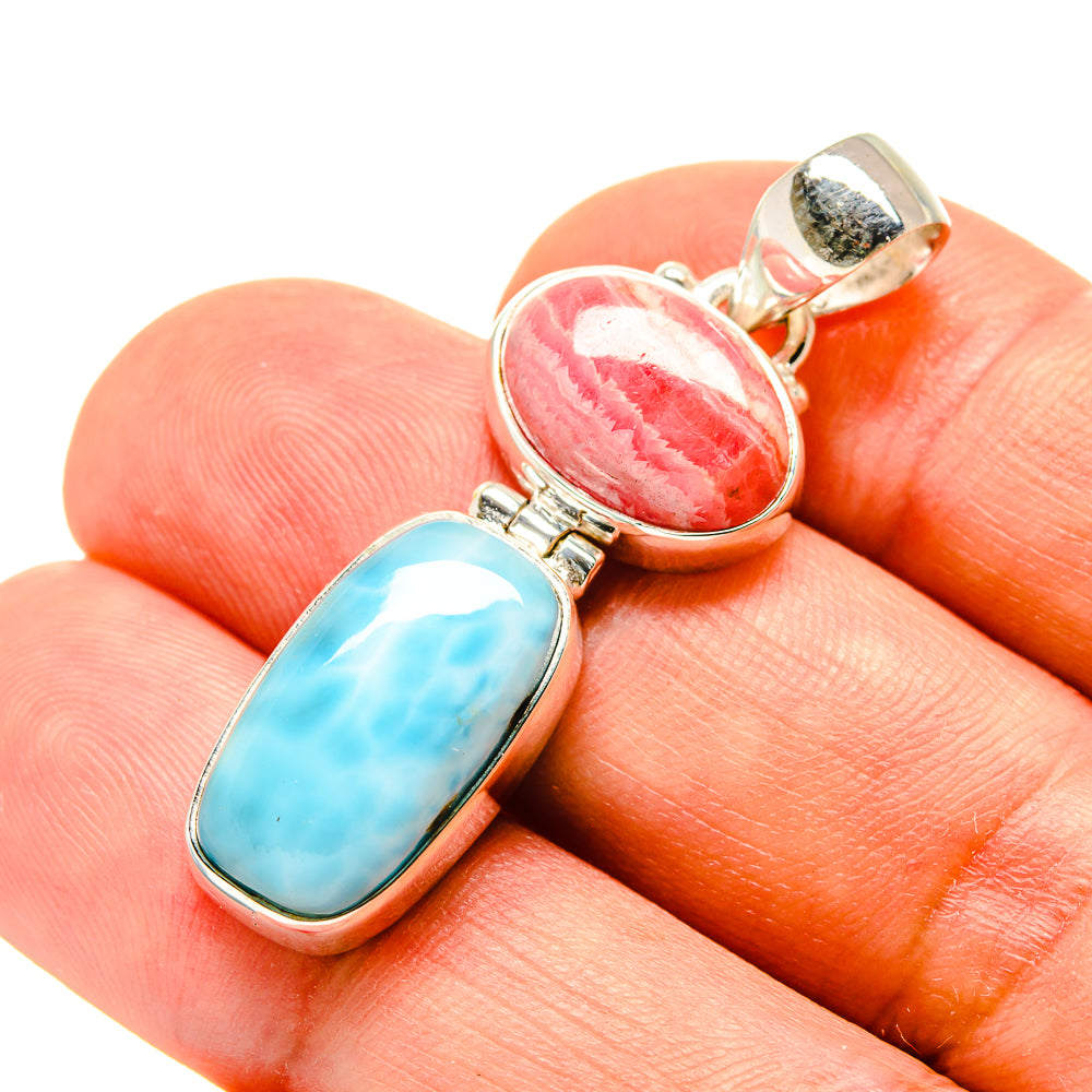 Larimar Pendants handcrafted by Ana Silver Co - PD758335
