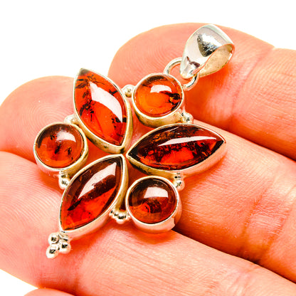Baltic Amber Pendants handcrafted by Ana Silver Co - PD758352