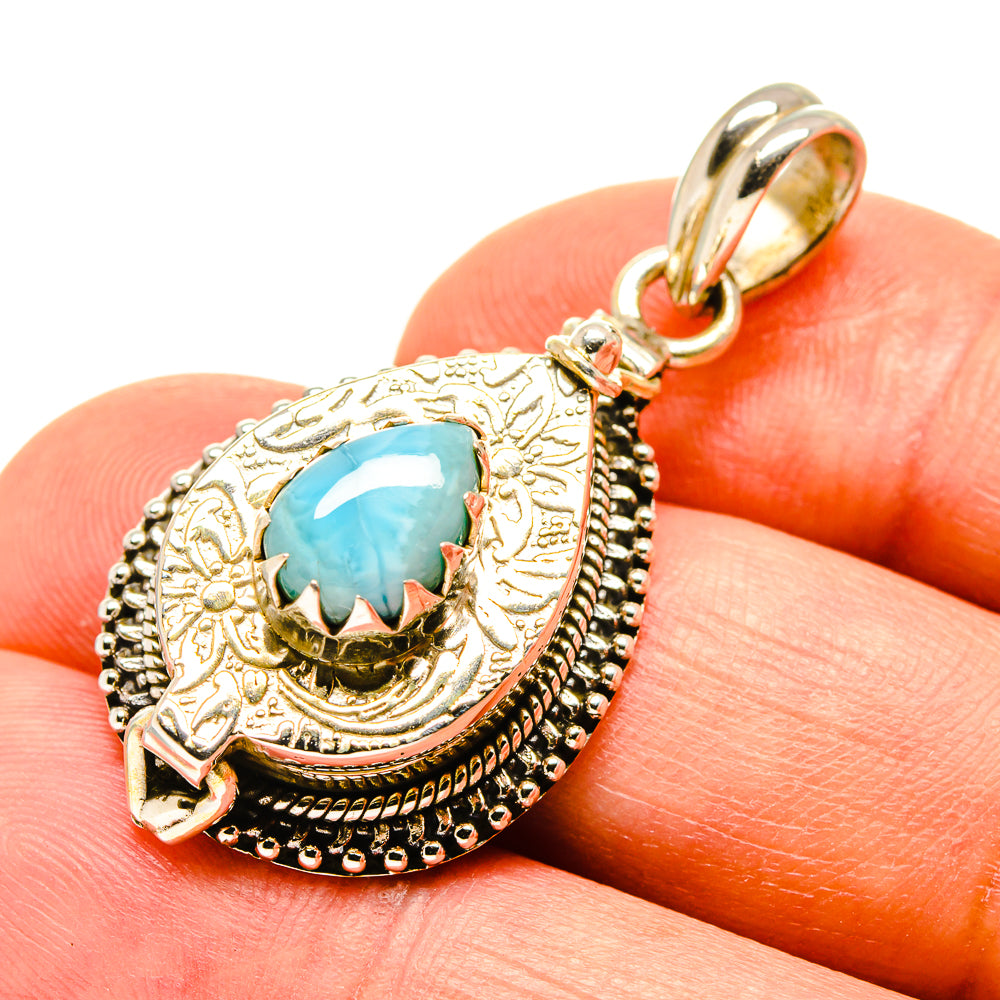 Larimar Pendants handcrafted by Ana Silver Co - PD758408