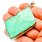 Chrysoprase Pendants handcrafted by Ana Silver Co - PD758409