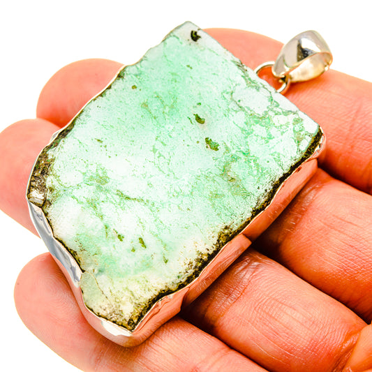 Chrysoprase Pendants handcrafted by Ana Silver Co - PD758411