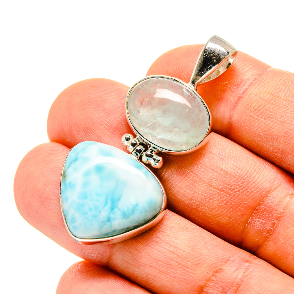 Larimar Pendants handcrafted by Ana Silver Co - PD758434
