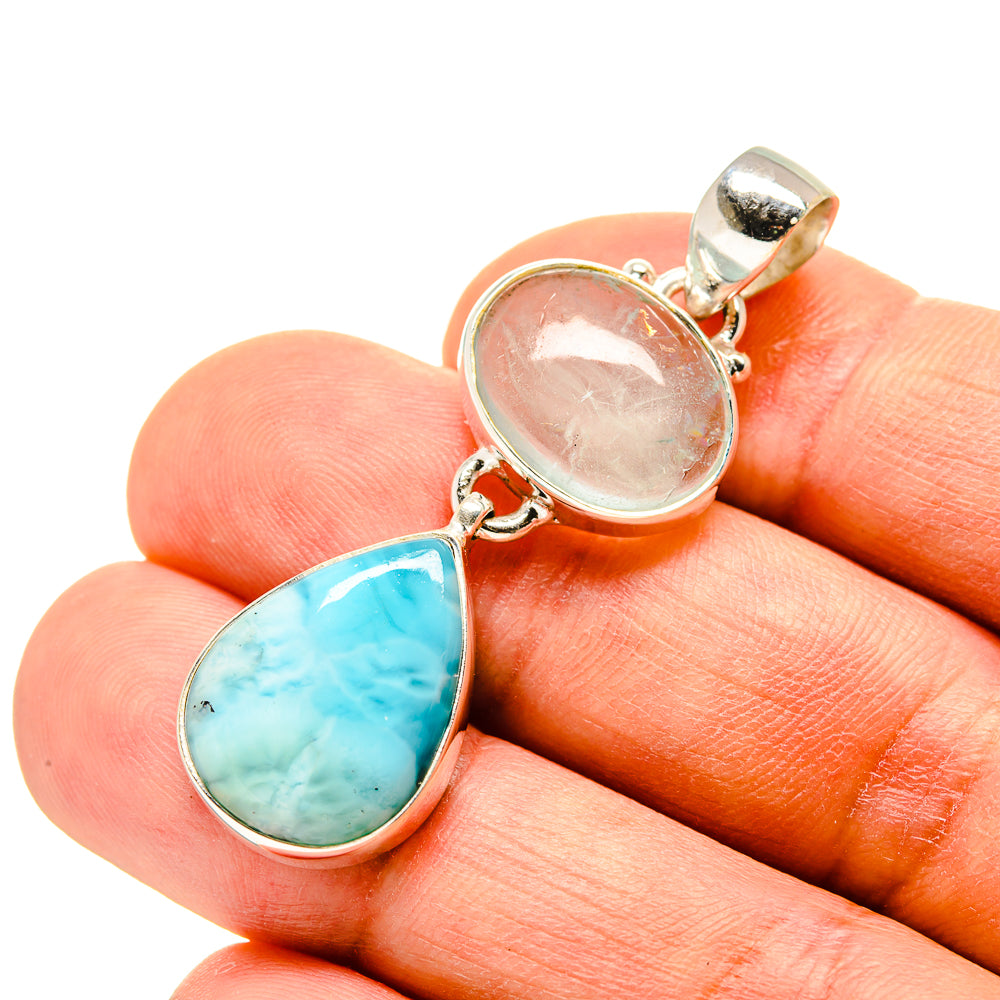 Larimar Pendants handcrafted by Ana Silver Co - PD758435