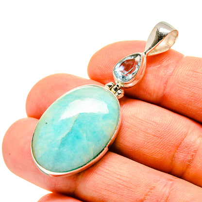 Larimar Pendants handcrafted by Ana Silver Co - PD758436