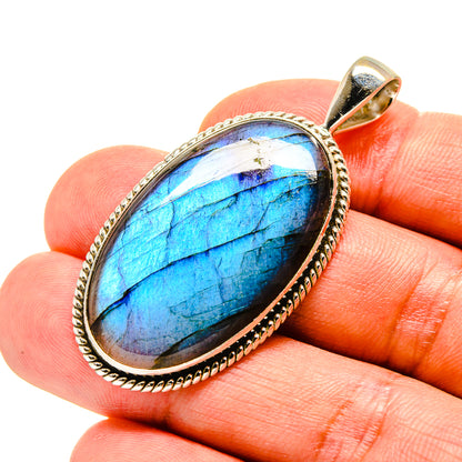 Labradorite Pendants handcrafted by Ana Silver Co - PD758449