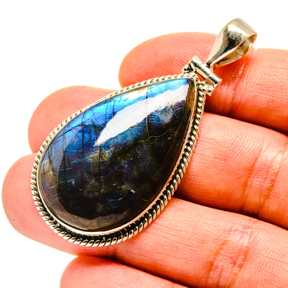 Labradorite Pendants handcrafted by Ana Silver Co - PD758475