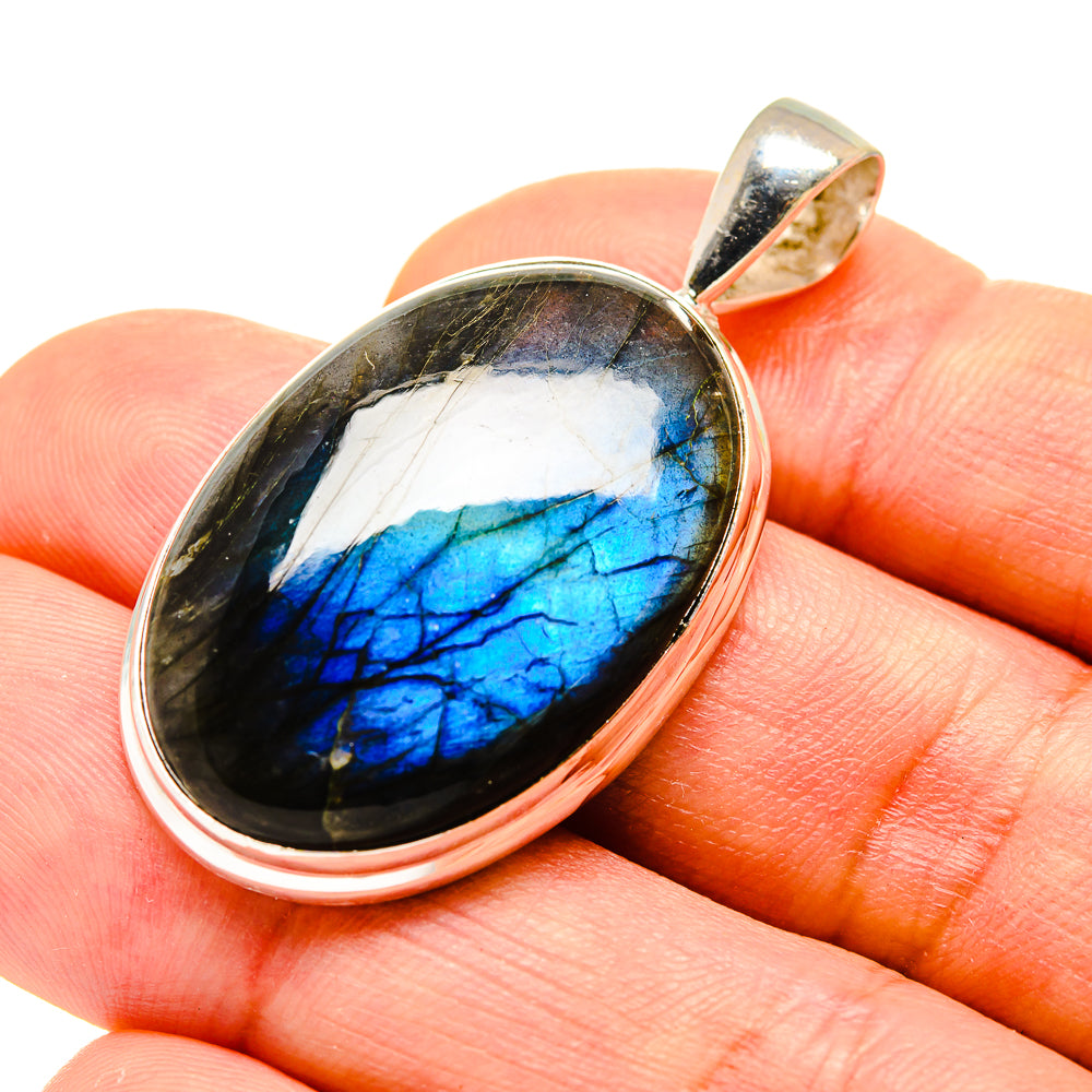 Labradorite Pendants handcrafted by Ana Silver Co - PD758488