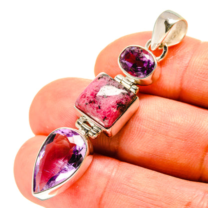 Amethyst Pendants handcrafted by Ana Silver Co - PD758494