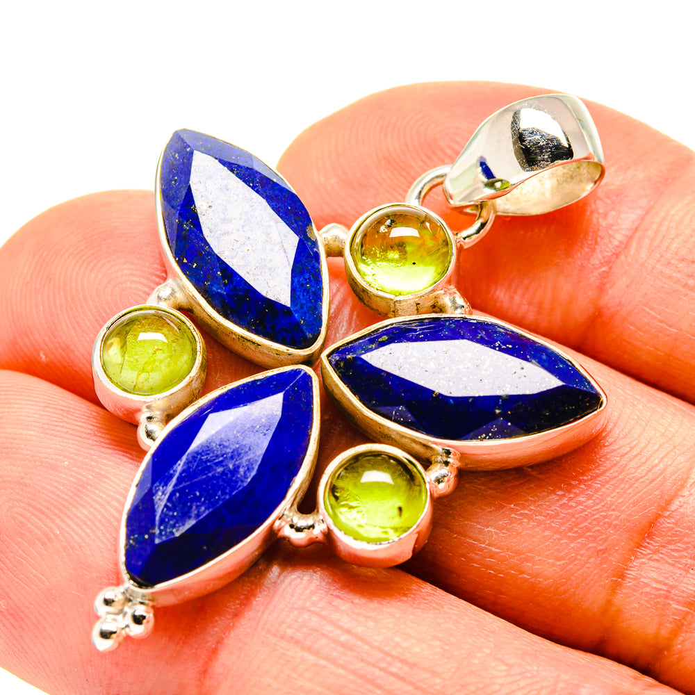 Lapis Lazuli Pendants handcrafted by Ana Silver Co - PD758498