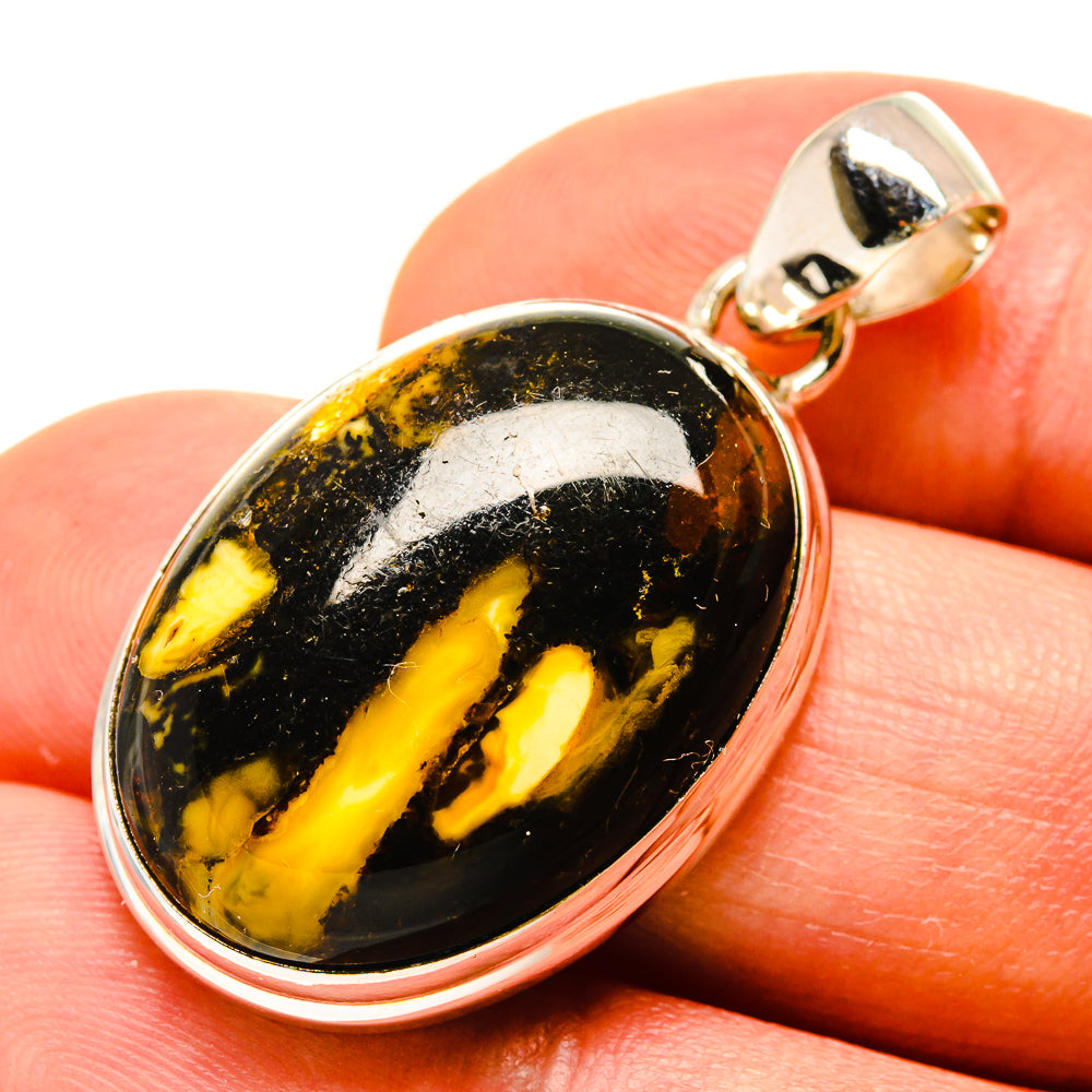 Amber Pendants handcrafted by Ana Silver Co - PD758506