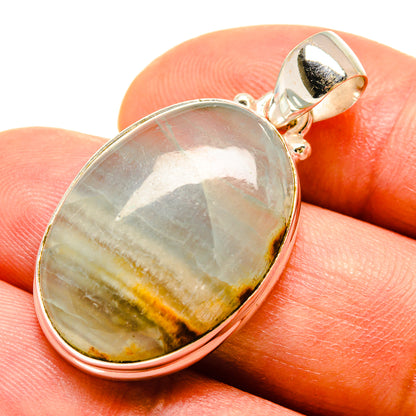Green Fluorite Pendants handcrafted by Ana Silver Co - PD758509