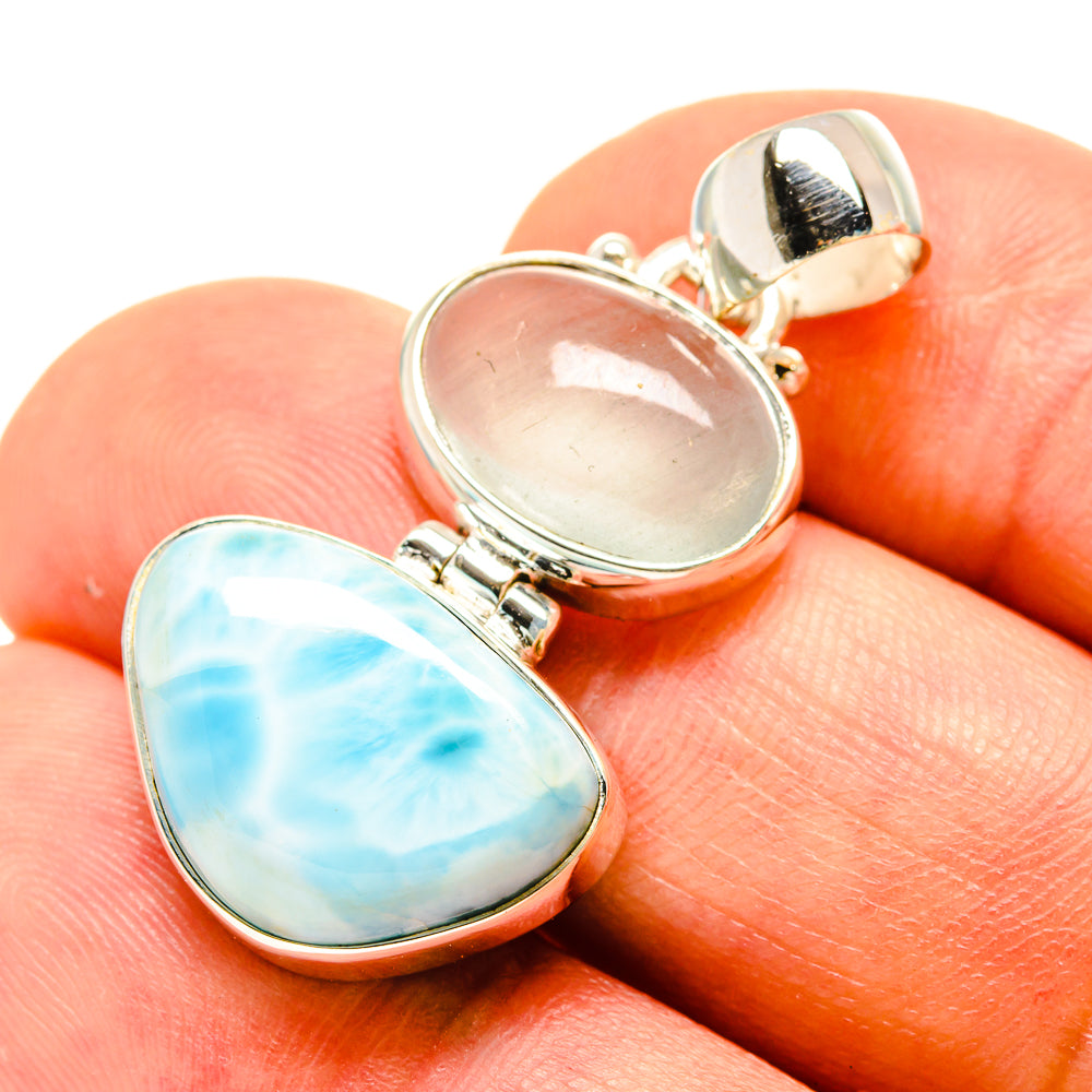 Larimar Pendants handcrafted by Ana Silver Co - PD758520