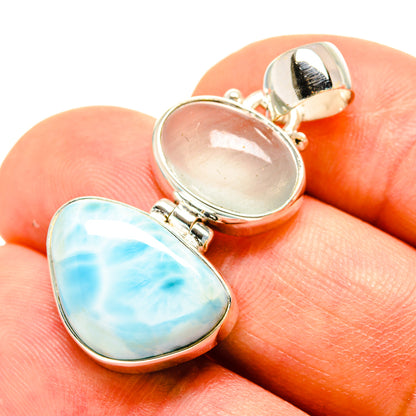 Larimar Pendants handcrafted by Ana Silver Co - PD758520