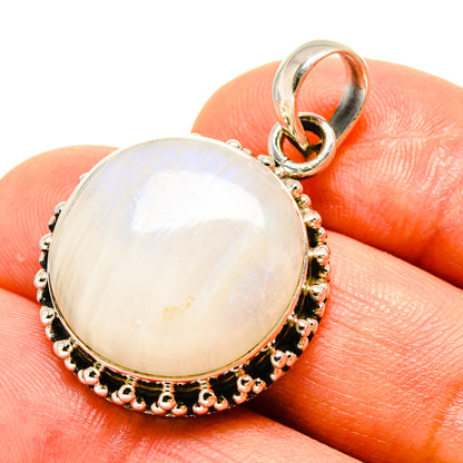 Rainbow Moonstone Pendants handcrafted by Ana Silver Co - PD758527