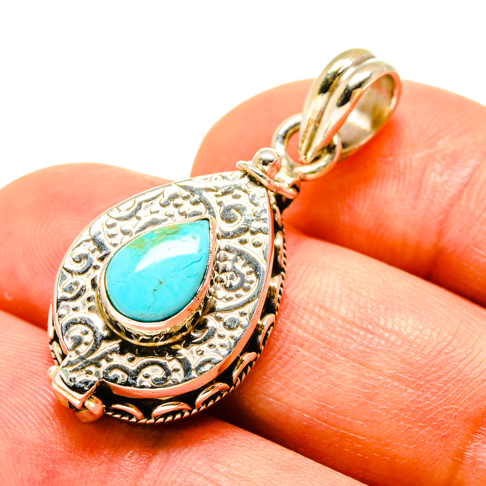 Chrysocolla Pendants handcrafted by Ana Silver Co - PD758529