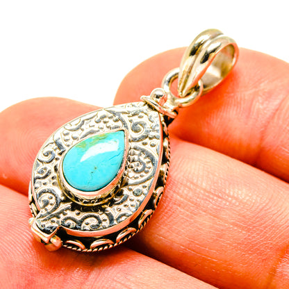 Chrysocolla Pendants handcrafted by Ana Silver Co - PD758529